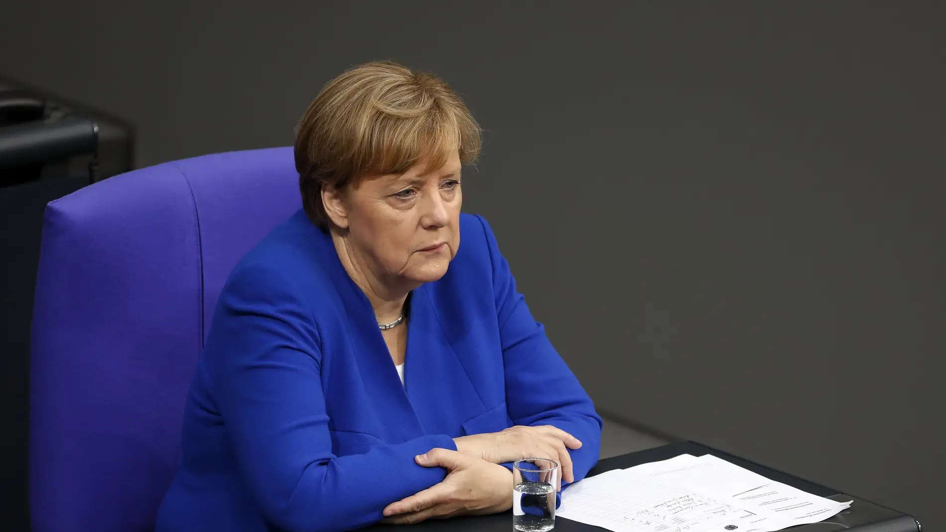  La canciller alemana, Angela Merkel