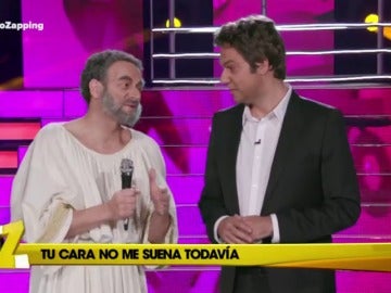 Gollito Periales imita a Aristóteles en 'Tu cara no me suena todavía'