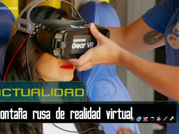 Montaña rusa de realidad virtual Montaña rusa de realidad virtual