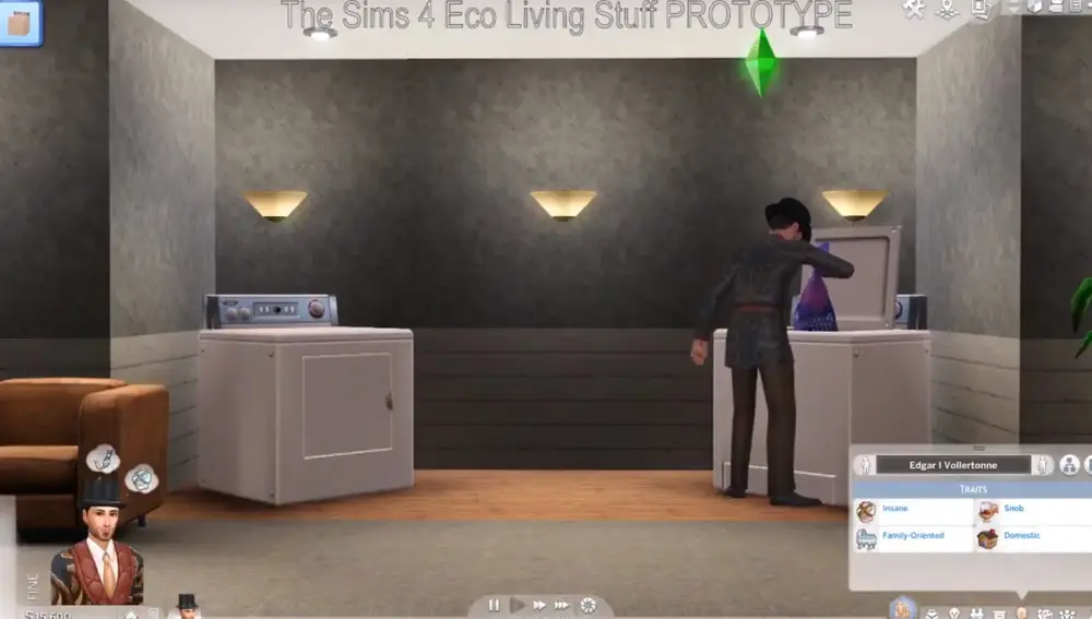 Lavadoras en Los Sims
