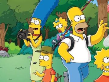 Las vacaciones de 'Los Simpson'