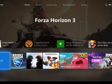 Nueva interfaz Xbox One