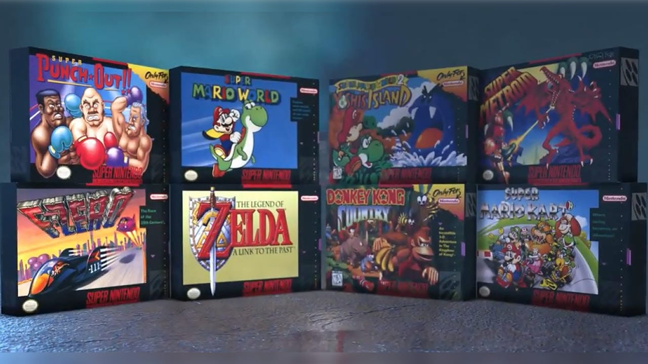 can you download games on super nintendo mini