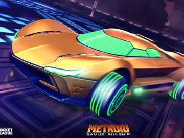 Vehículo de Metroid en Rocket League Vehículo de Metroid en Rocket League
