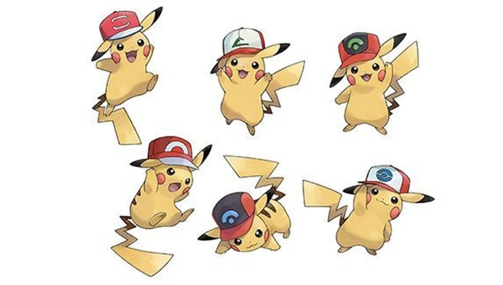 Pikachu Se Viste La Gorra De Ash Para Pokémon Sol Y Pokémon