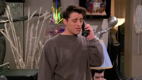 Chandler y Joey no pueden vivir separados Chandler y Joey no pueden vivir separados