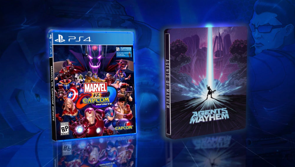 Llévate una edición especial de Agents of Mayhem y una copia de Marvel vs. Capcom: Infinite