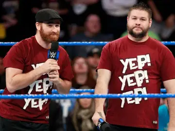 Kevin Owens y Sami Zayn Kevin Owens y Sami Zayn