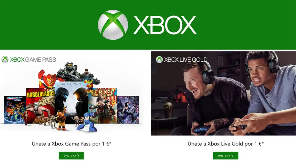 Ofertas solidarias Xbox