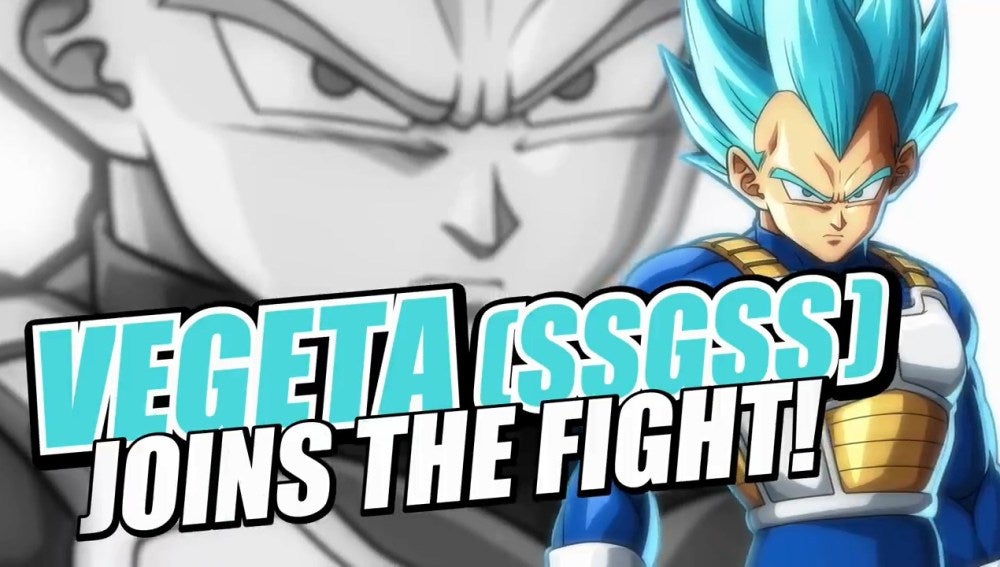 Vegeta SSGSS en Dragon Ball FighterZ