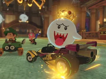 Boo en Mario Kart Boo en Mario Kart