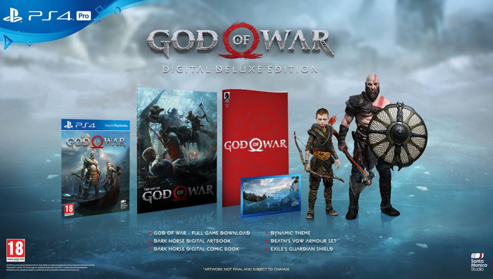 God of war digital deluxe edition что входит