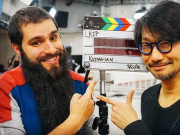 Jordan Vogt-Roberts y Hideo Kojima Jordan Vogt-Roberts y Hideo Kojima