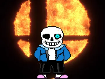 Sans de Undertale en Super Smash Bros. Sans de Undertale en Super Smash Bros.