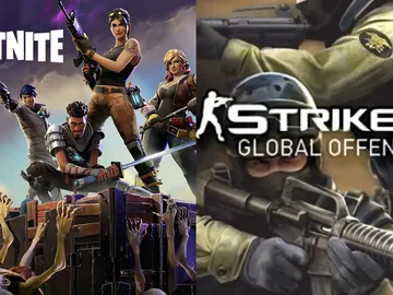 Fortnite y Counter-Strike: Global Offensive Fortnite y Counter-Strike: Global Offensive