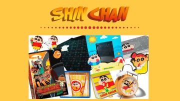 Consigue este lote con productos sobre Shin Chan