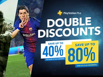 Descuentos dobles de PlayStation Plus Descuentos dobles de PlayStation Plus