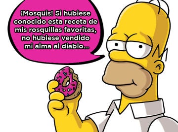 La fácil receta de las rosquillas favoritas de Homer Simpson que ya están a la venta