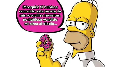 La fácil receta de las rosquillas favoritas de Homer Simpson que ya están a la venta La fácil receta de las rosquillas favoritas de Homer Simpson que ya están a la venta