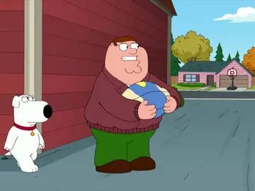 "Pero Peter, ¿qué haces? ¿Salvas al pavo en vez de a mí?" "Pero Peter, ¿qué haces? ¿Salvas al pavo en vez de a mí?"