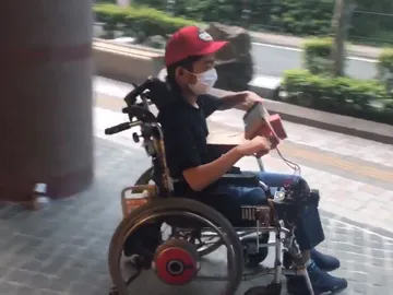 Silla de ruedas mejorada con Nintendo Labo Silla de ruedas mejorada con Nintendo Labo