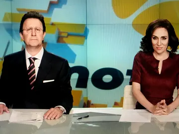 Matías Prats y Mónica Carrillo Matías Prats y Mónica Carrillo