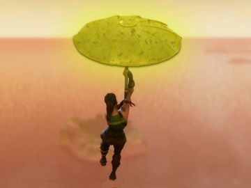 Paraguas Dorado en Fortnite