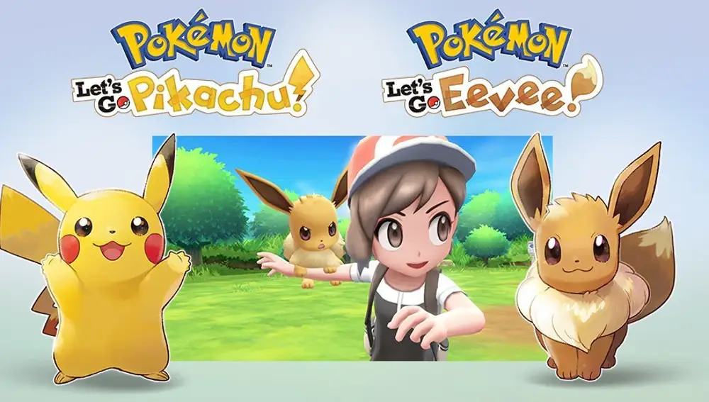 Pokémon Let's Go Pikachu! y Let's Go Eevee!