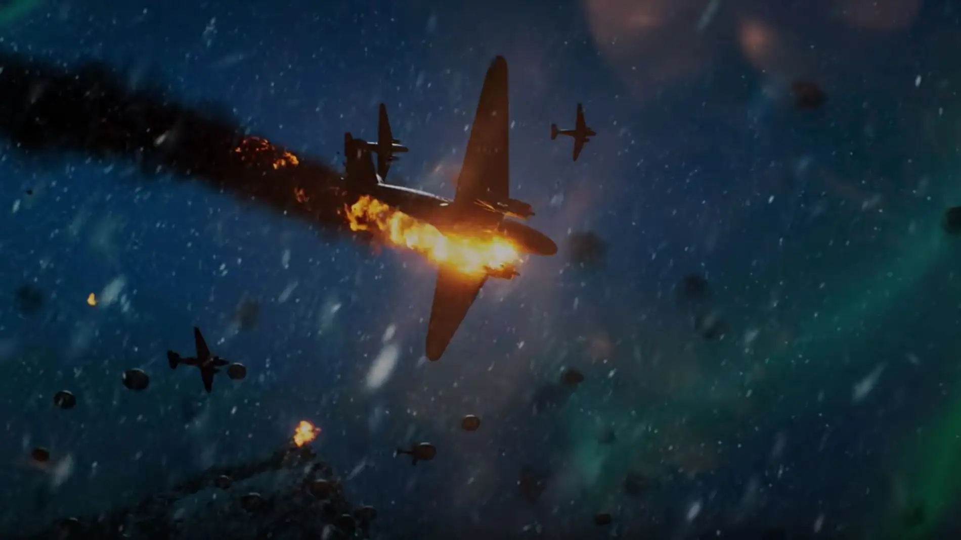 Escena del tráiler de Battlefield V