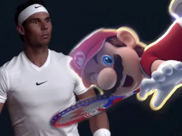 Super Mario se enfrenta a Rafa Nadal en el nuevo Mario Tennis Ace  Super Mario se enfrenta a Rafa Nadal en el nuevo Mario Tennis Ace