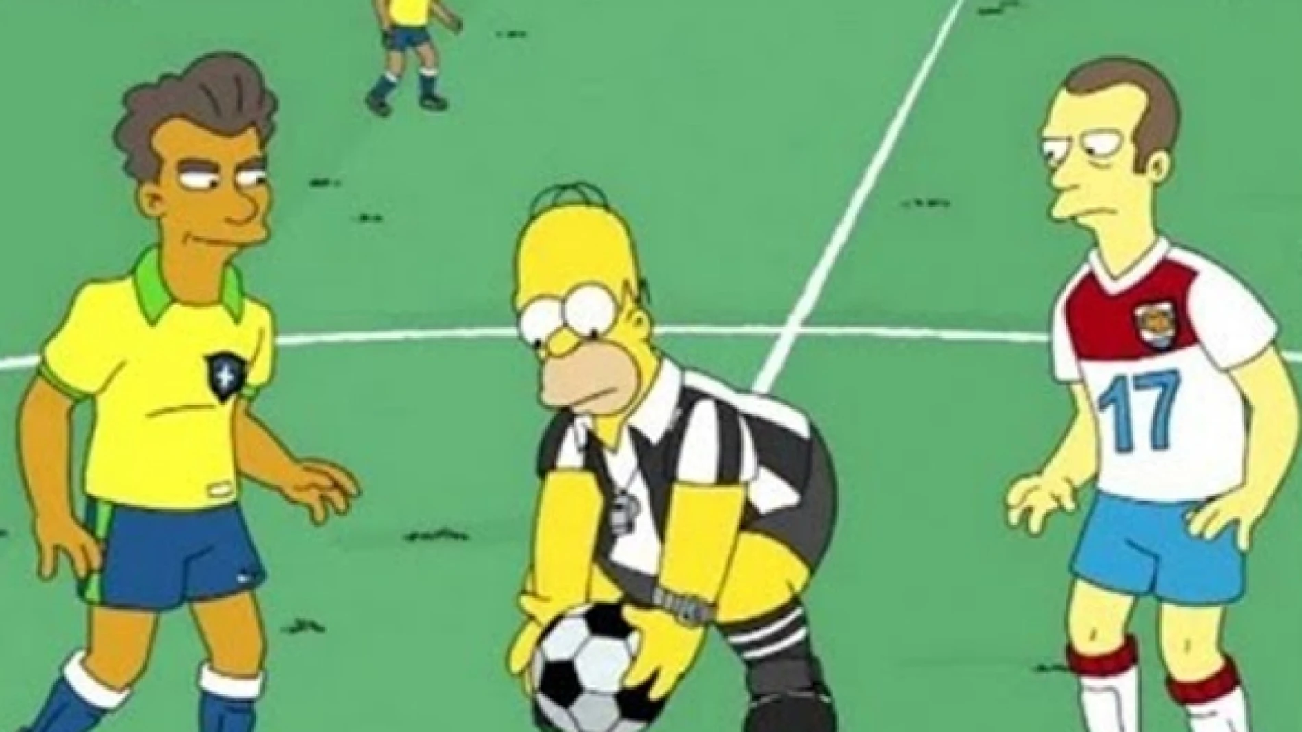 'Los Simpson' emite la final del Mundial de Rusia 2018