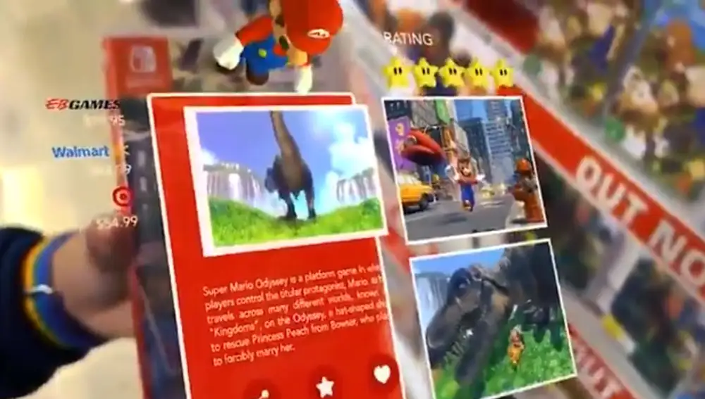 Super Mario Odyssey con ARKit 2.0