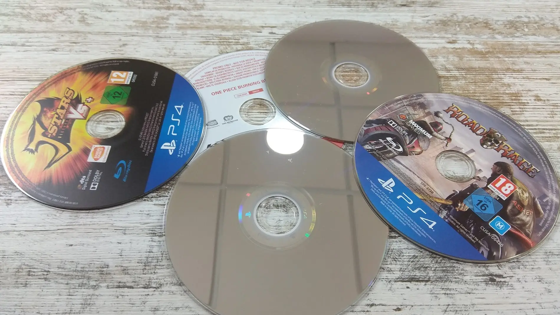limpiar los discos Blu-ray de PS4 no
