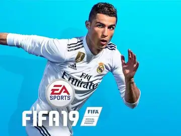 Cristiano Ronaldo, en la portada del FIFA 19. Cristiano Ronaldo, en la portada del FIFA 19.