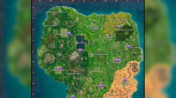 fortnite fortnite - mapa de pasteles fortnite