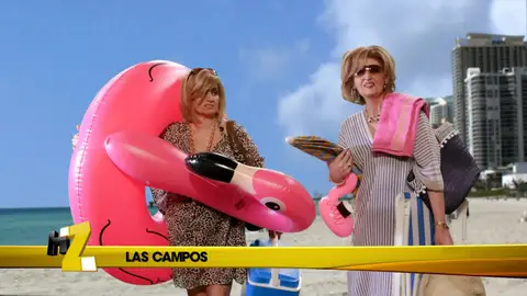 Las Campos están en la playa Homo Zapping