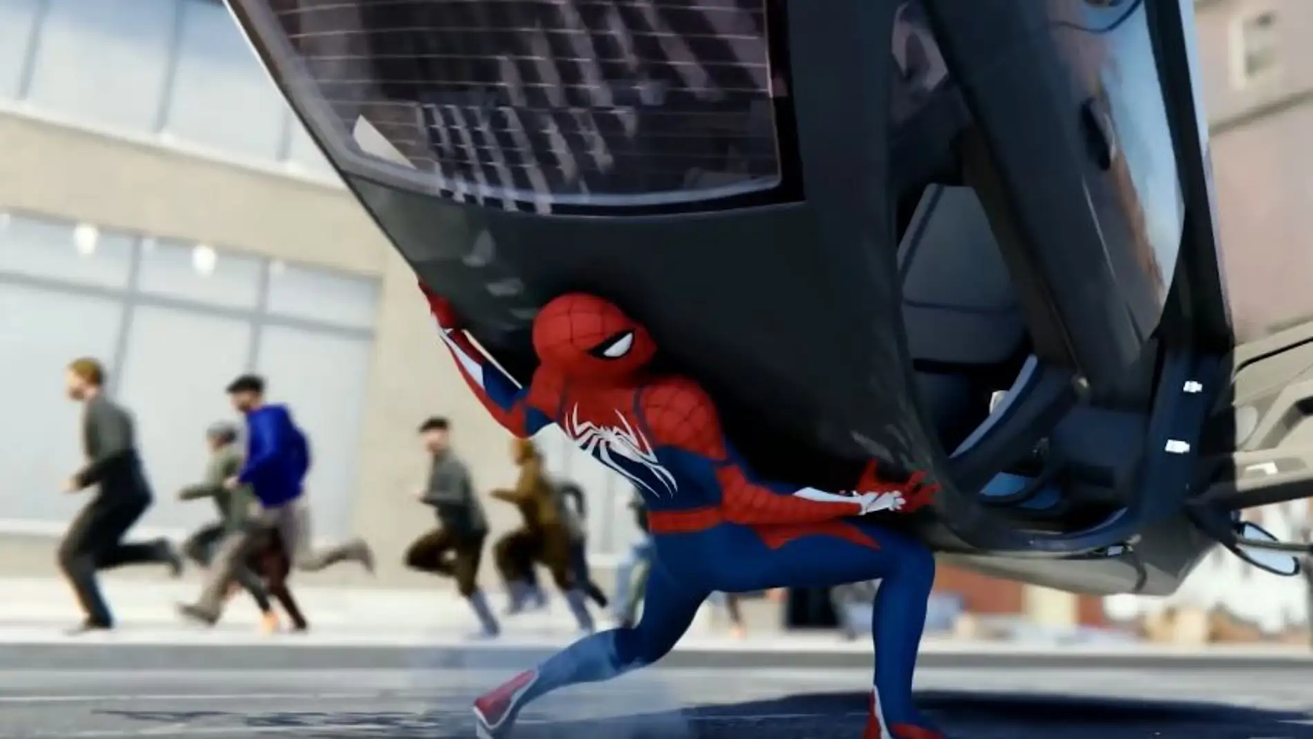La mejor película de Spider-Man se cuela por error en el juego de  PlayStation 4 - VÍDEO