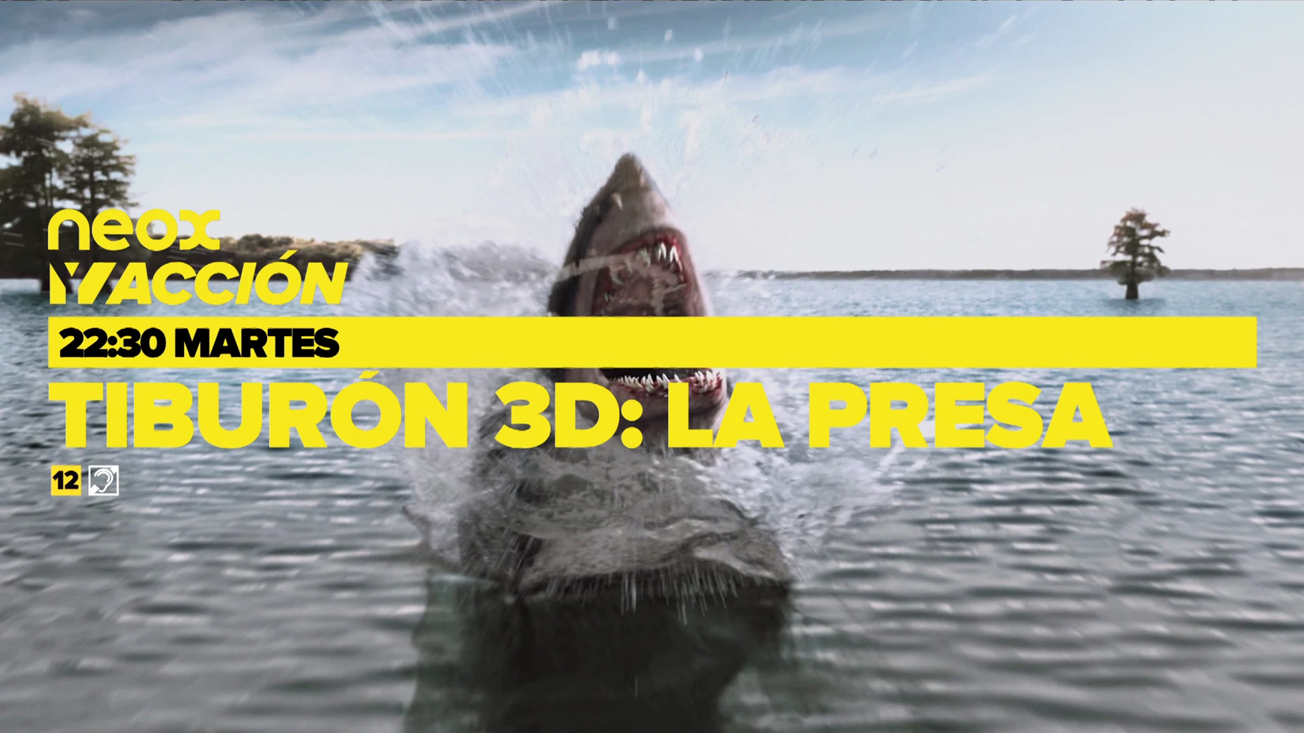 Neox y Acción ofrece una noche de cine impactante con la emisión de 'Tiburón 3D: La presa' y 'El ataque de los tiburones'