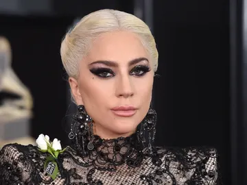 Lady Gaga en la gala de los Grammy 2018 Lady Gaga en la gala de los Grammy 2018