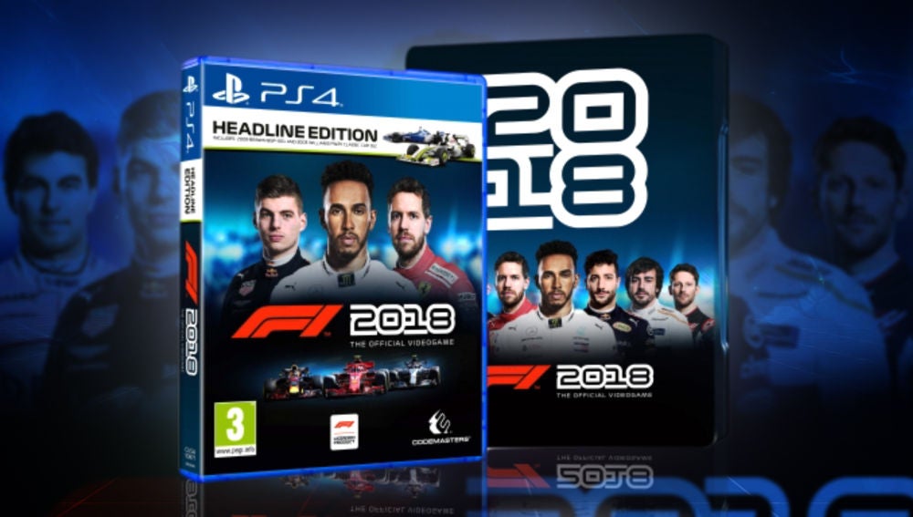 Sorteamos una copia de F1 2018 para PS4 + caja especial