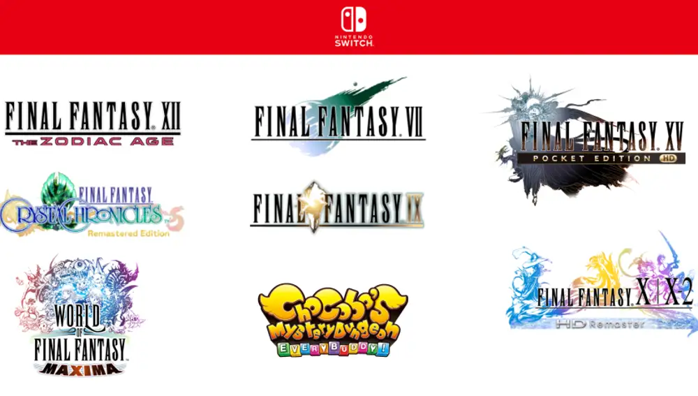 Final Fantasy en Switch