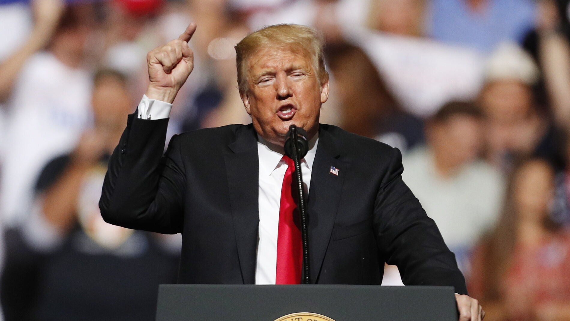 El presidente de EEUU, Donald Trump