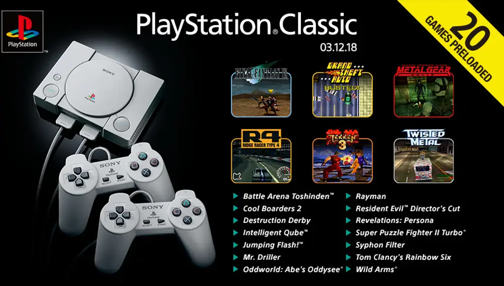 PlayStation Classic en Occidente