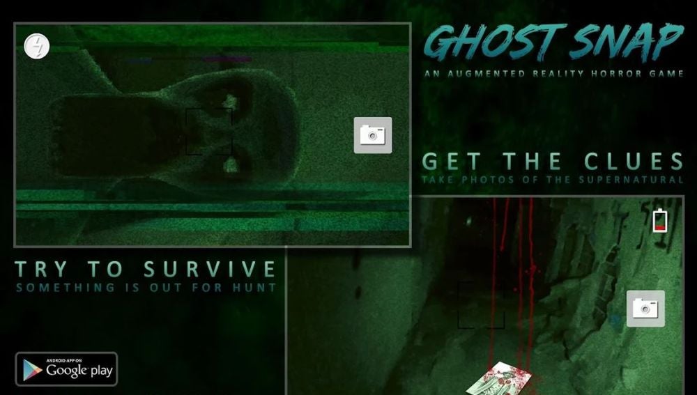 Ghost Snap AR Horror Survival