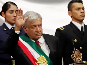 El nuevo presidente de México, Andrés Manuel López Obrador El nuevo presidente de México, Andrés Manuel López Obrador