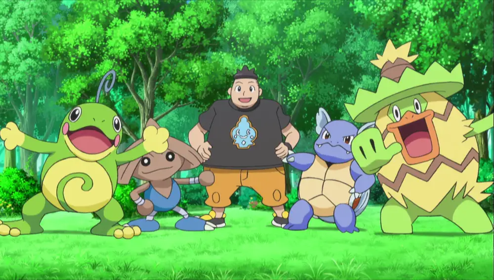Pokémon - Temporada 18 - Capítulo 17: ¡Un gran entrenamiento entre buenos amigos!