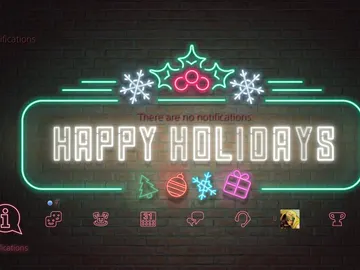 Tema navideño de PS4 Tema navideño de PS4