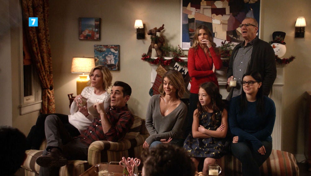 La navidad llega a Modern family