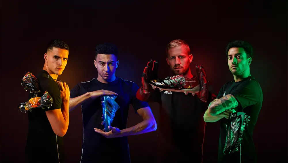 Jugadores de la Premier League con las botas
