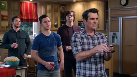 Phil, decepcionado Modern family
